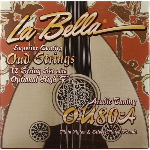 La Bella Ou80 Oud Arabic Tuning - Red One Music