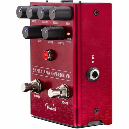 Fender 0234533000 Santa Ana Overdrive Pedal - Red One Music