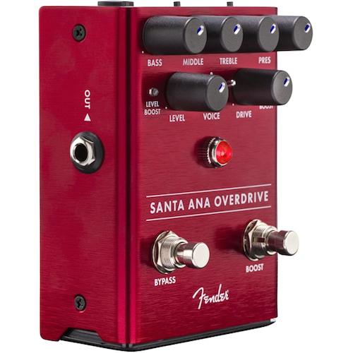 Fender 0234533000 Santa Ana Overdrive Pedal - Red One Music