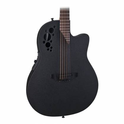 Ovation 2078TX-5 Elite 6-String Acoustic-Electric Guitar - Black