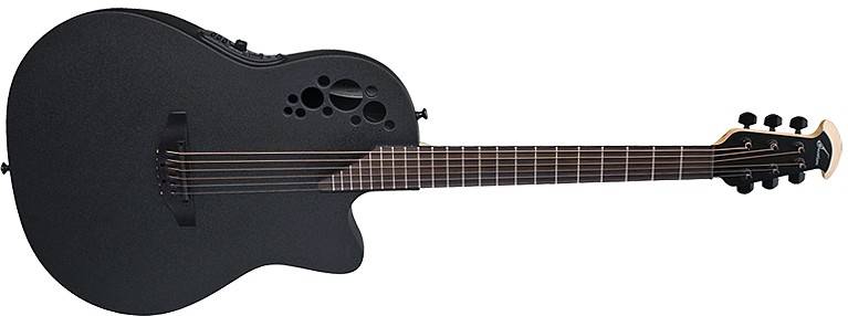 Ovation 2078TX-5 Elite Guitare électro-acoustique 6 cordes - Noir