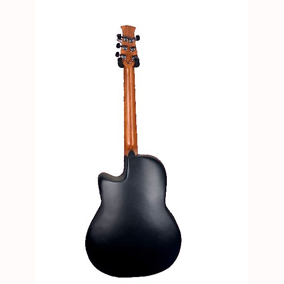 Ovation AB24-5S Applause Traditional Steel String Acoustic-Electric Guitar - Black Satin