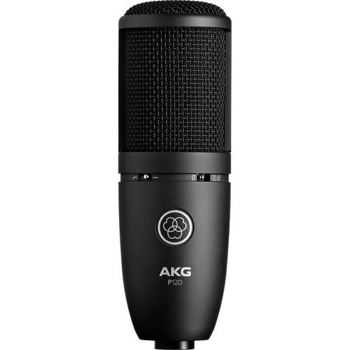 AKG P120 Cardioid Condenser Microphone - Red One Music