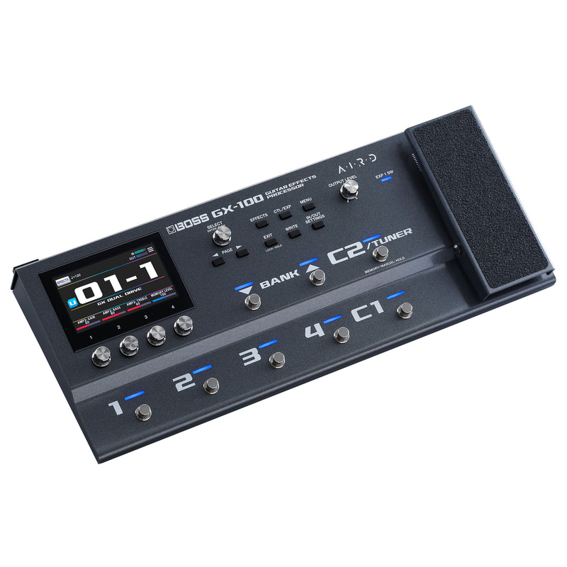 BOSS GX-100 Processeur multi-effets de guitare électrique et modélisateur AMP avec écran tactile