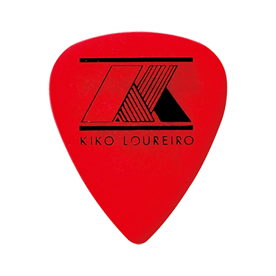 Ibanez B1000KLRD Kiko Loureiro Signature Model Heavy Guitar Picks 6 Pack - Red