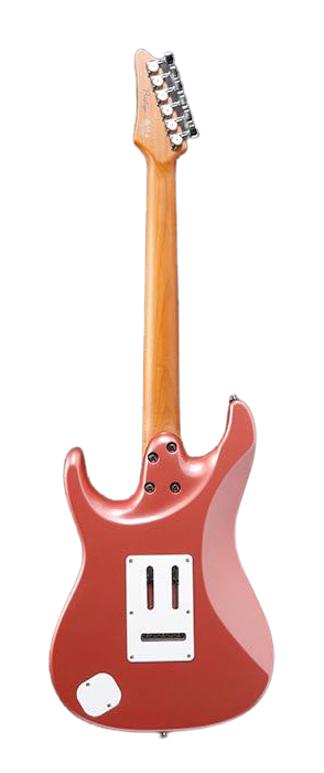 Ibanez AZ2204-HRM Prestige - Guitare électrique avec micros Seymour Duncan Hyperion - Hazy Rose Metallic