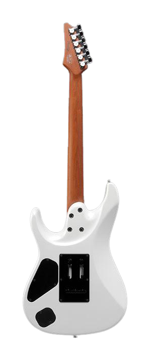 Ibanez AZ2402PWF Prestige - Guitare électrique avec micros Seymour Duncan Hyperion - Blanc nacré plat 