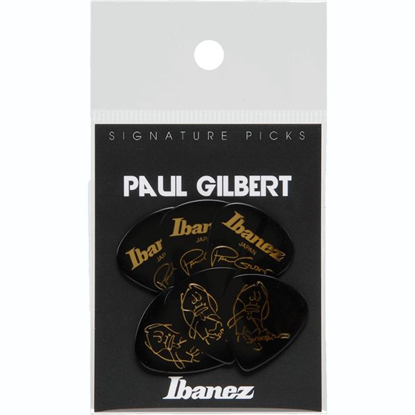 Ibanez B1000PGBK Paul Gilbert Signature Heavy Picks - 6-Pack