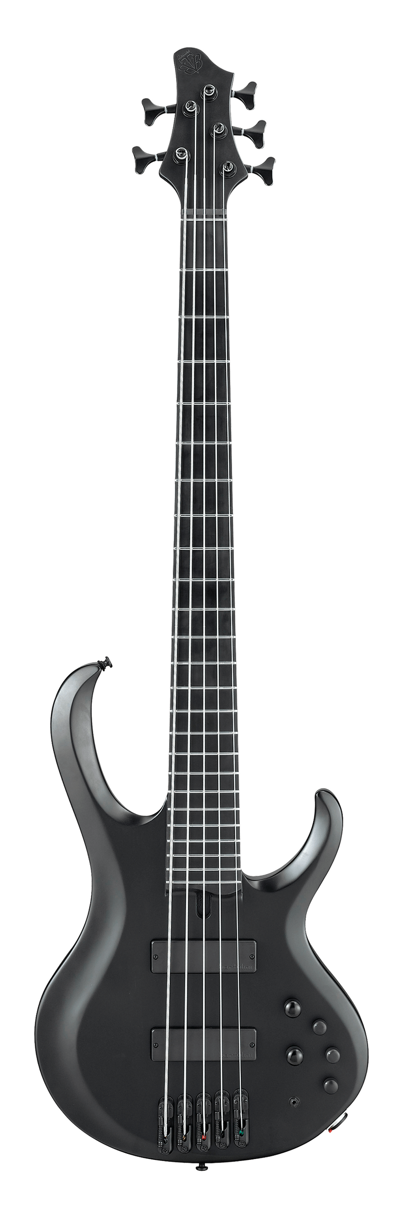 Ibanez BTB625EXBKF BTB Iron Label 5-String Electric Bass (Black Flat)
