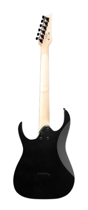Ibanez GRGR131EXBKF GIO RG - Guitare électrique avec accastillage noir - Noir plat 