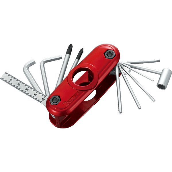 Ibanez MTZ11 Quick Access Multi Tool for Guitars 11 in 1 - Red