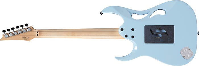 Ibanez PIA3761CBLP Signature Series Steve Vai Guitare électrique 6 cordes avec étui – Bleu poudre