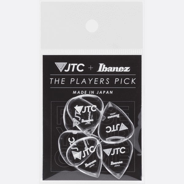 Ibanez PJTC1 Tritan™ Series Teardrop Shape 2.5mm Guitar Picks 6 Pack - Transparent