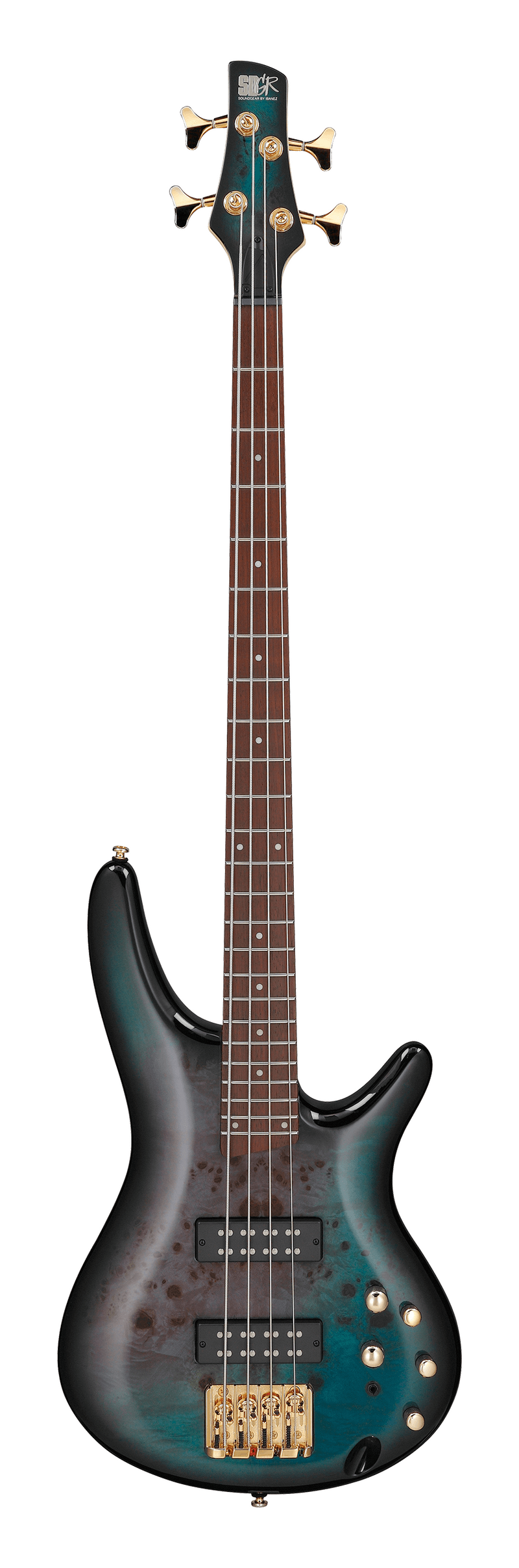 Ibanez SR400EPBDXTSU Standard 4-String Electric Bass (Tropical Seafloor Burst)