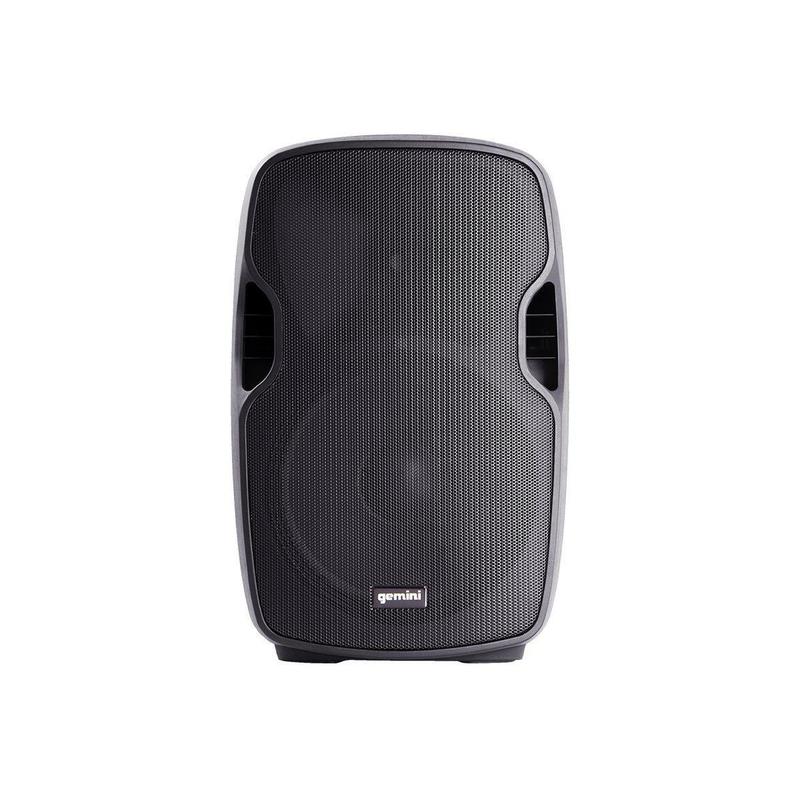 Gemini PA-SYS15 Complete Dual PA Package, Includes 15" Passive Speaker, 15" Active Speaker, Microphone and 2x Stands