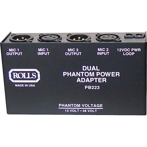 Rolls Pb223 48V Phantom Power Supply - Red One Music