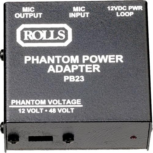 Rolls Pb23 Single Channel Phantom Power Supply - Red One Music