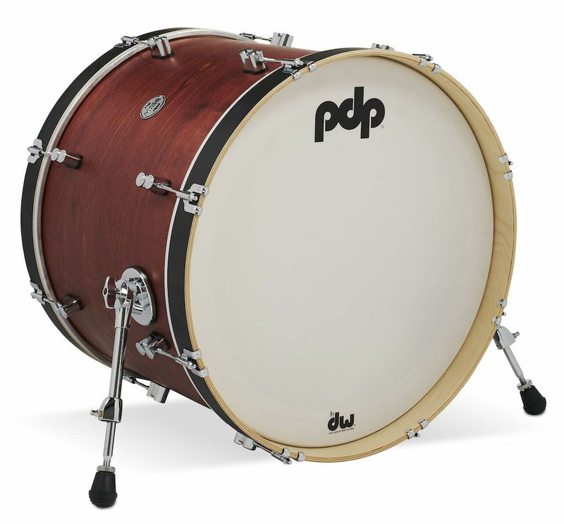 PDP PDCC1622KKOE Concept Maple Classic Bass Drum (Ox Blood Stain) - 16" x 22"