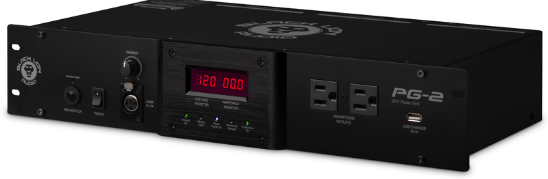 Black Lion Audio PG-2 Conditionneur d'alimentation et protection contre les surtensions à montage en rack à 14 prises 