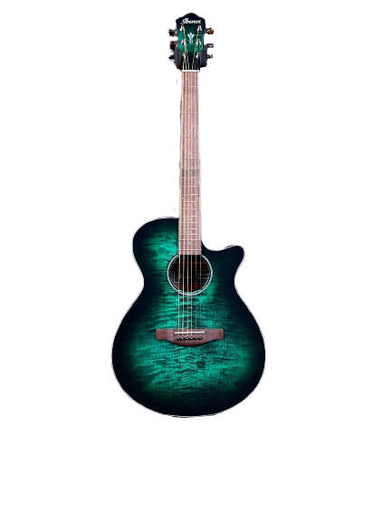 Ibanez AEG70EBH Grand Concert Acoustic-Electric Guitar (Emerald Burst)