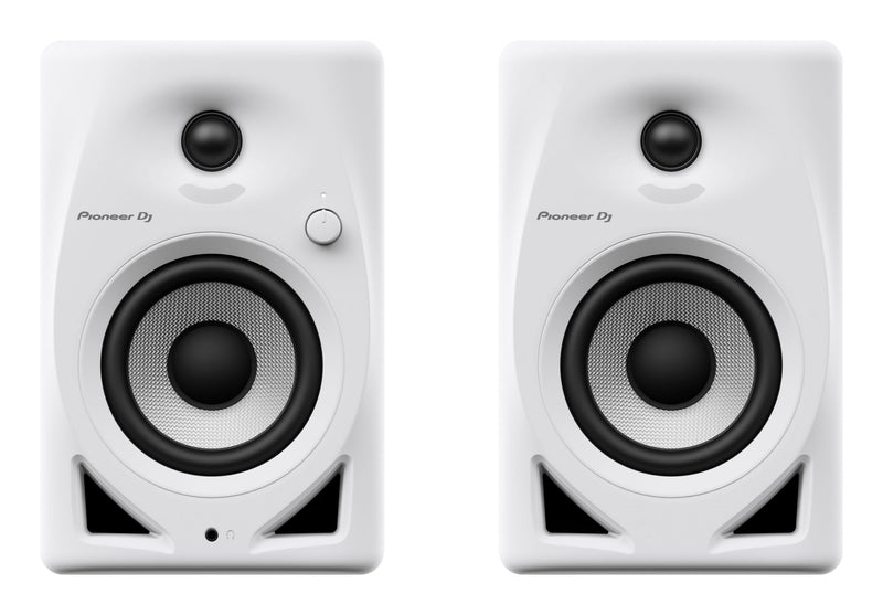 Pioneer DJ DM-40D-W Active Desktop Monitor Speakers 4"
