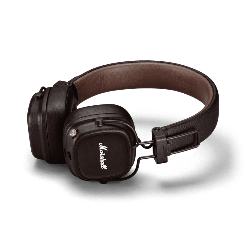 Marshall Major IV Bluetooth On-Ear Bluetooth Headphones (Brown)