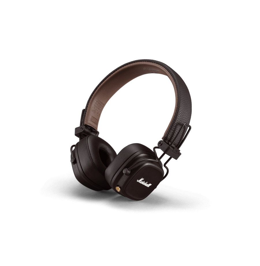 Marshall Major IV Bluetooth On-Ear Bluetooth Headphones (Brown)