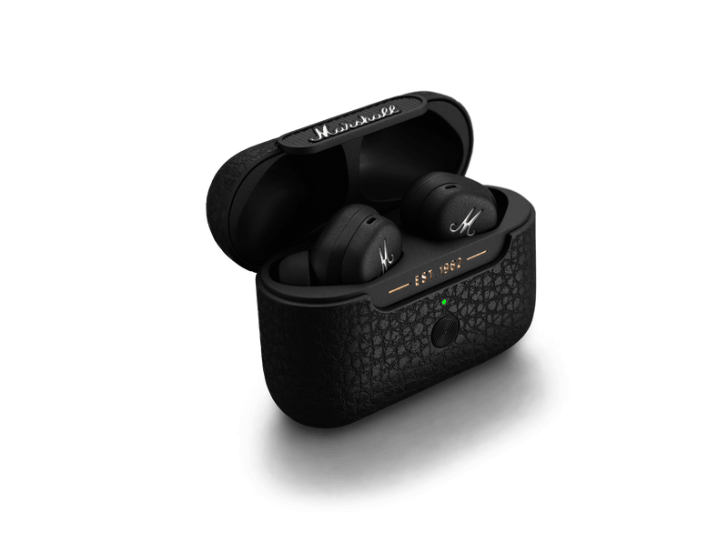 Écouteurs intra-auriculaires véritablement sans fil à réduction de bruit Marshall Motif ANC - Noir