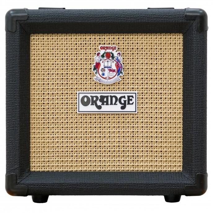 Orange Ppc108 - Black Cabinet With 1X8 Speaker - Closed Back - Red One Music