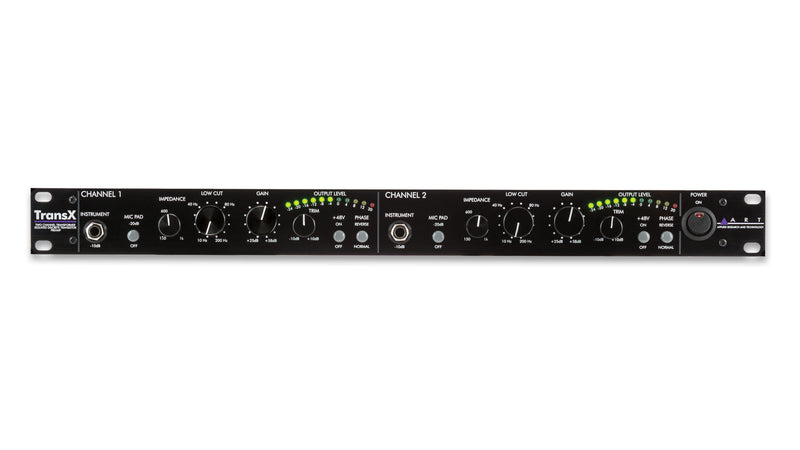 ART TransX Two-Channel Microphone Preamp