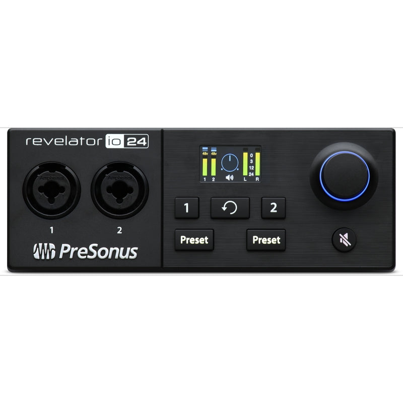 Révélateur Presonus IO24 Desktop 2x4 USB Type-C Interface MIDI / MIDI