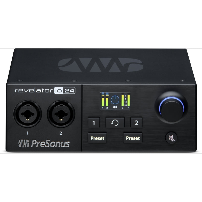 PreSonus REVELATOR IO24 Desktop 2x4 USB Type-C Audio/MIDI Interface