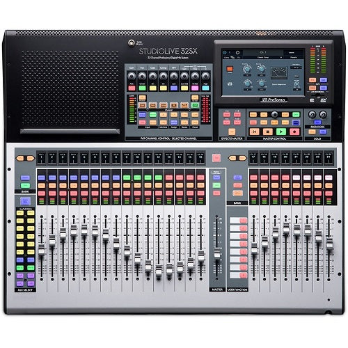 PreSonus STUDIOLIVE 32SX Series III S 32-Channel Compact Digital Mixer/Recorder/Interface - Red One Music