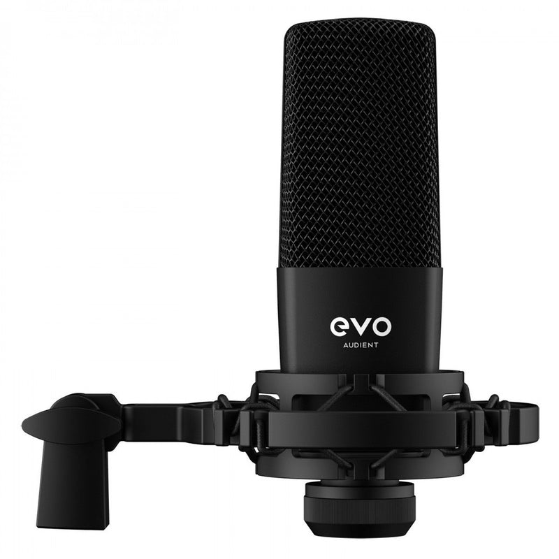 Audient Evo4 Start Recording Bundle - Evo4 Interface, SR1 Condenser Microphone with Shockmount,SR2000 Headphones, and 2.5m XLR Cable