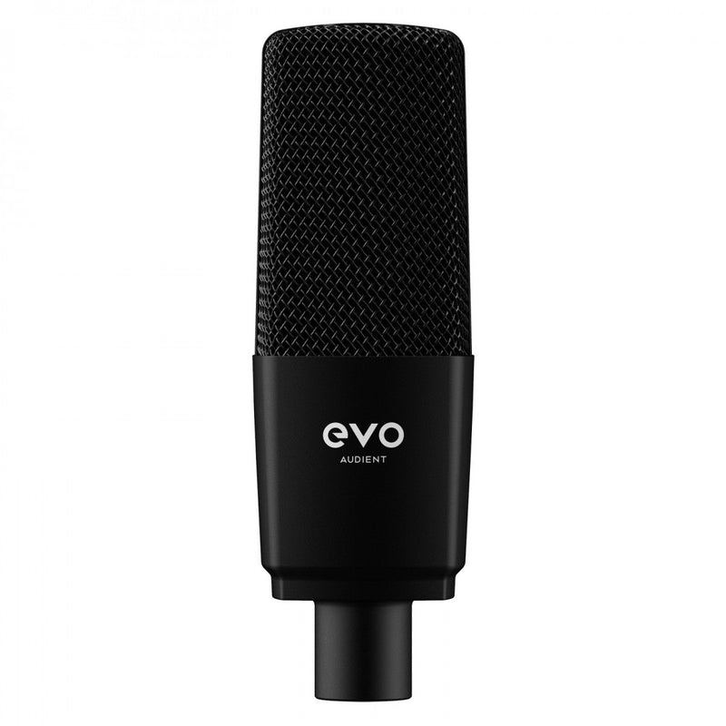 Audient Evo4 Start Recording Bundle – Interface Evo4, microphone à condensateur SR1 avec support antichoc, casque SR2000 et câble XLR de 2,5 m