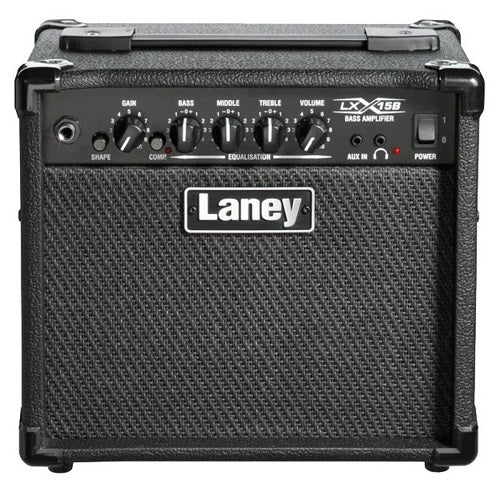 Laney LX15B 15W 2x5 Bass Amp Combo - Red One Music