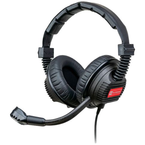 Pro Intercom DMH220 Super-Rugged Double-Ear Intercom Headset - 2 x 400 Ohm Speaker