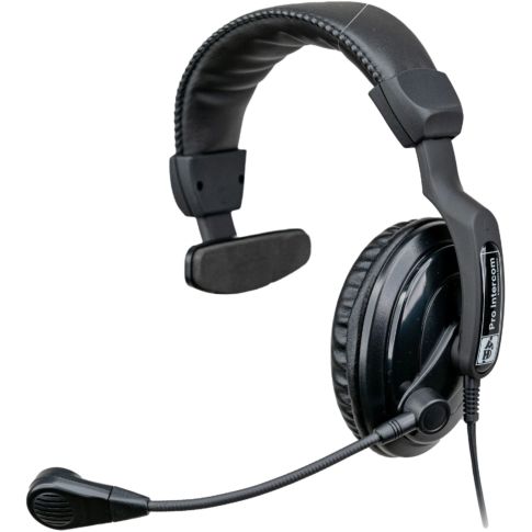 Pro Intercom SMH310 Casque d'interphone mono-oreille super robuste - Haut-parleur 200 Ohm