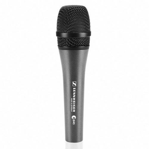 Sennheiser E 845 Handheld Dynamic Supercardioid Microphone - Red One Music