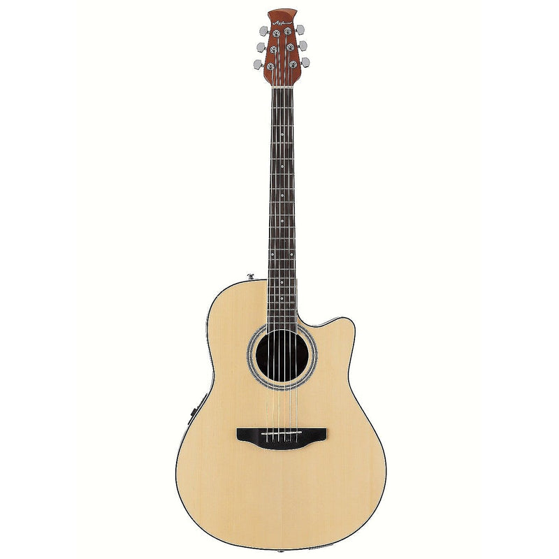 Ovation AB24CS-4S Applause Guitare électro-acoustique traditionnelle classique en épicéa de nylon - Satin naturel