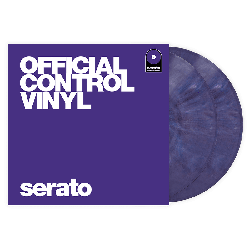 Serato Vinyl Performance Series Pair - Purple 12’ Control Vinyl Pressing - Red One Music