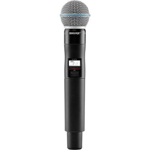 Shure Qlxd2/B58 Handheld Wireless Transmitter Frequency H50 - Red One Music