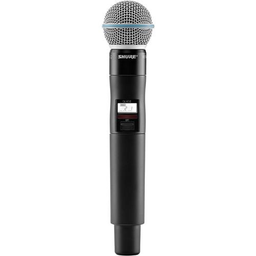 Shure Qlxd2/B58 Handheld Wireless Transmitter Frequency G50 - Red One Music