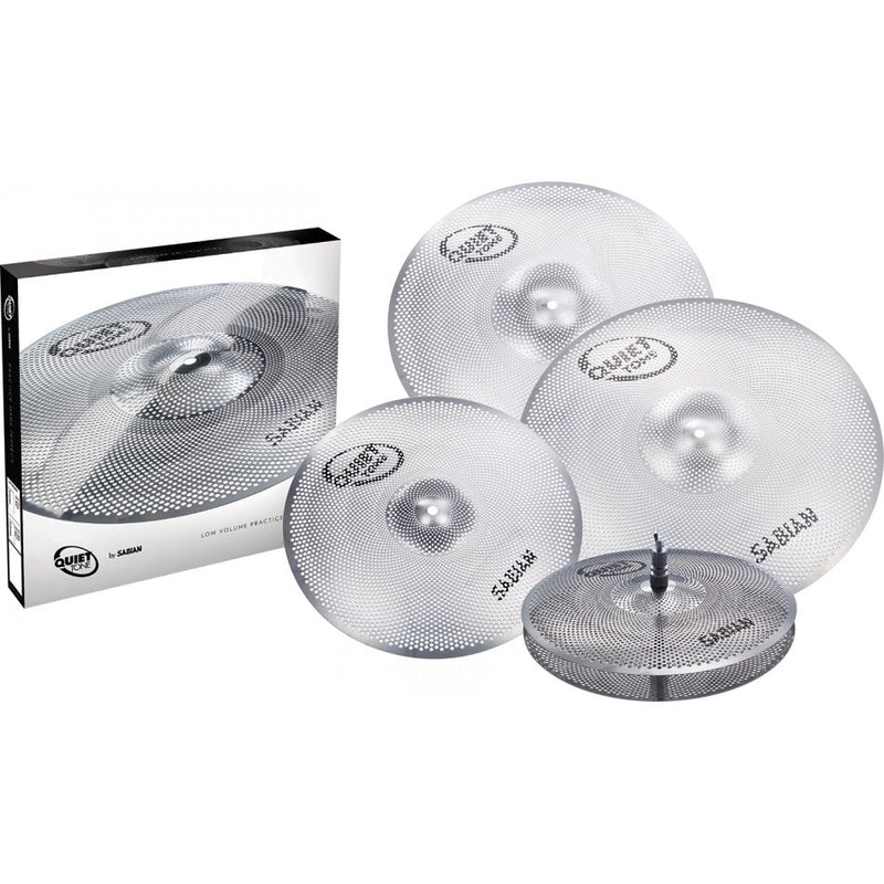 Sabian QTPC504 Quiet Tone Practice Cymbals Set - 14/16/18/20