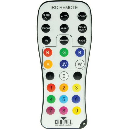 Chauvet Irc-6 Wireless Remote Control For All Chauvet Freedom Series And Irc Products - Red One Music