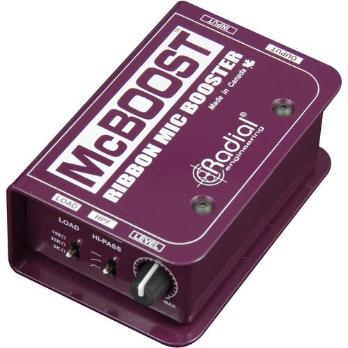 Radial Mboost  Microphone Signal Intensifier - Red One Music