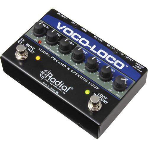 Radial Voco-Loco Effects Switcher For Voice Or Instrument - Red One Music