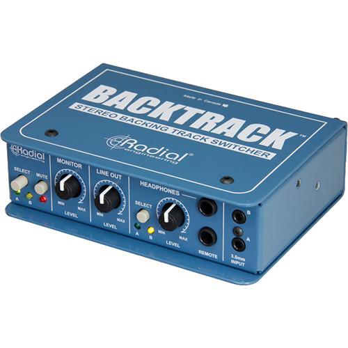 Radial Backtrack  Stereo Backing Track Switcher - Red One Music