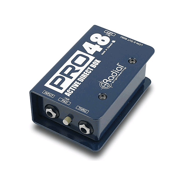 Radial Pro 48 Active Direct Box - Red One Music