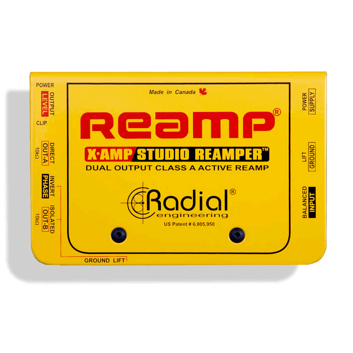 Radial X-Amp Active Re-Amplifier - Red One Music